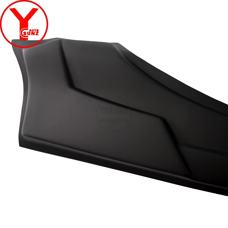 YCSUNZ ABS Матовый Черный Боковая крышка капота для Mitsubishi Pajero Sport Montero triton L200 аксессуары