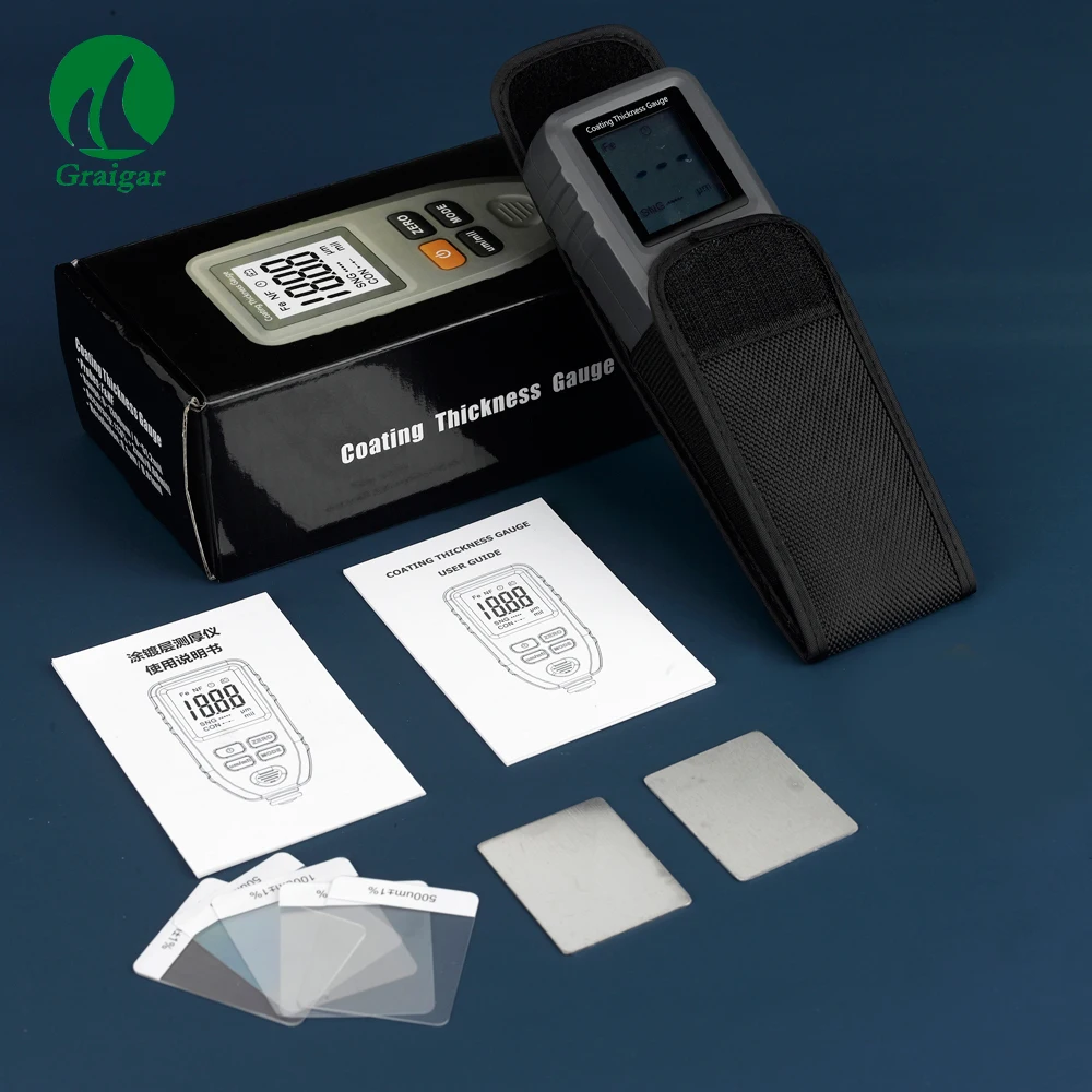 Digital Paint TC 100 Coating Thickness Gauge Built in Both Ferrous Mode