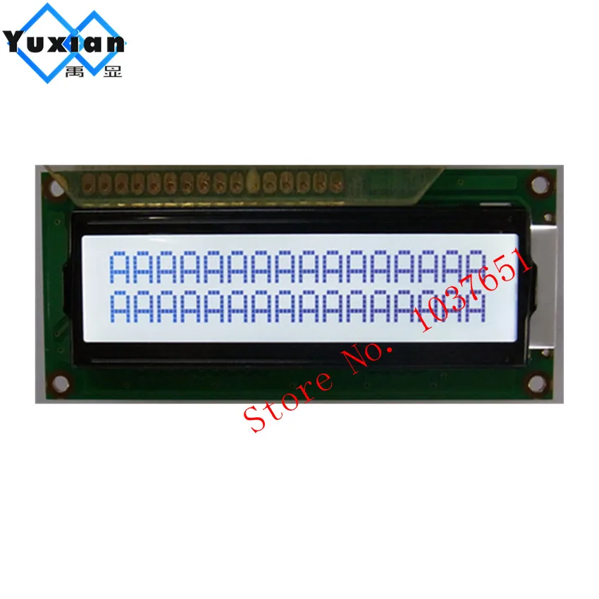 

LCD display 1602 green blue white red black letters 5v 3.3v HD44780 ST7066 SPLC780D 1602A