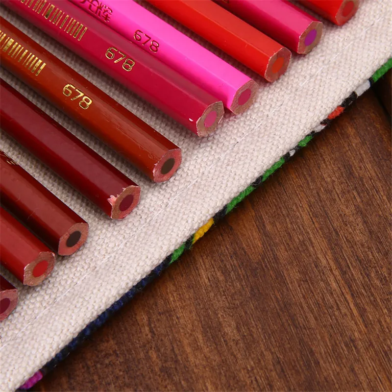 Cute-Cartoon-Penalty-Canvas-Pencil-Case-36-48-72-Holes-Roll-Large-School-Pen-Bag-Estuche (6)