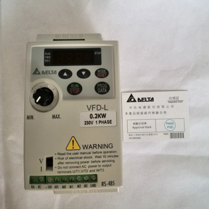 Vfd002l21a Delta Vfd L Vfd Inverter Frequency Converter