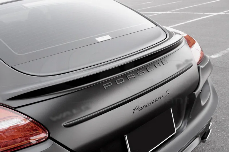 2010-2013 Porsche Panamera Wald  Sports Line Black Bison Edition Style Trunk Spoiler FRP (14)