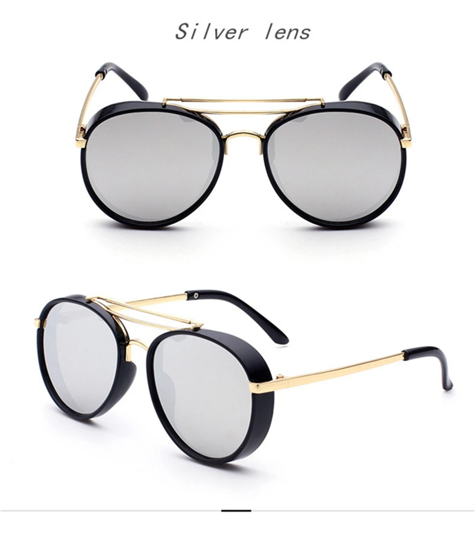 RHAMAI Kids Sunglasses for Boys Girls Children Glasses Classic Fashion alloy Baby Eyewear Beach Outdoor Sport Goggle Oculos (10)
