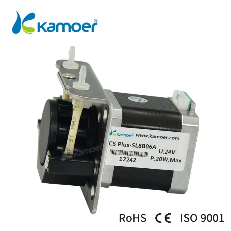 Kamoer KCS плюс 12 V/24 V Микро перистальтический насос водяной насос с шаговый двигатель малая лабораторная мельница