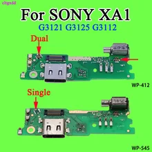 Для SONY Xperia XA1 зарядный порт USB зарядное устройство док-станция разъем Вибрационный микрофон микрофонная плата гибкий кабель G3121 G3125 G3112