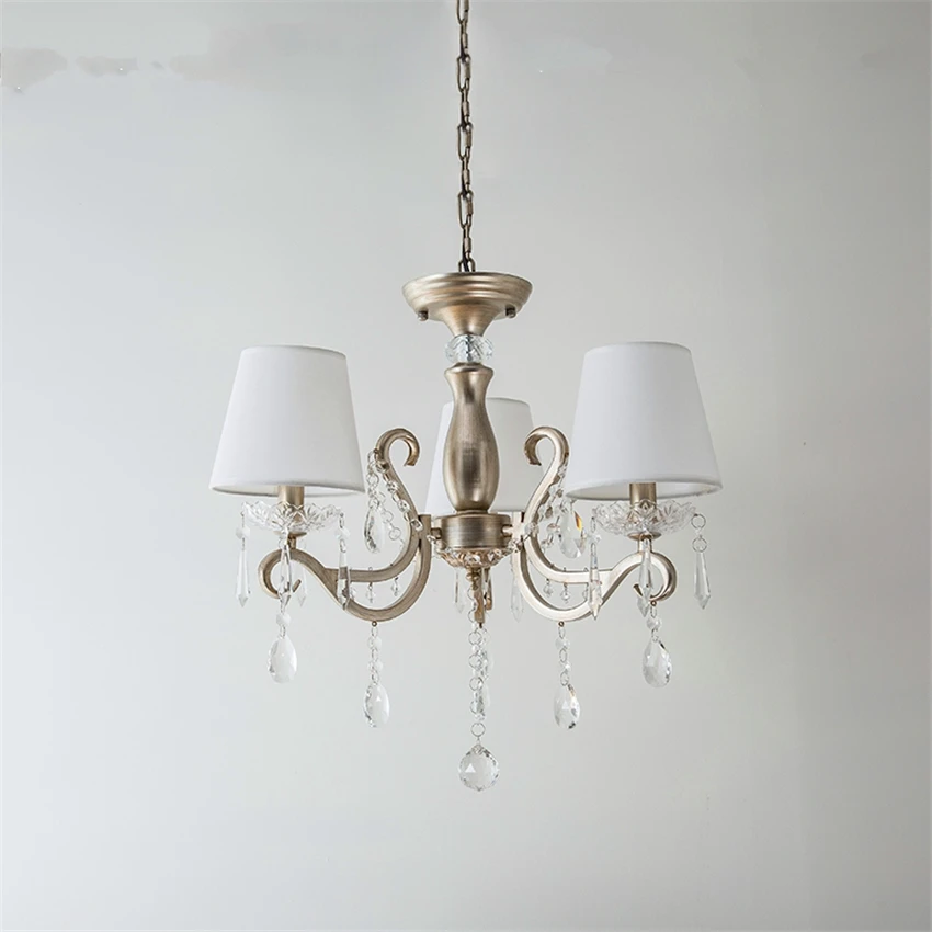 Современный светодиодный подвесной светильник лофт для гостиной Хрустальный