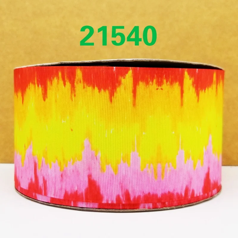 50 двор мультфильм печатных grosgrain ленты 21552 - Цвет: 21540