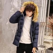 Повседневные меховые толстовки зимние короткие мужские куртки свободные карманы теплое толстое пальто на молнии однотонные мужские дизайнерские пальто