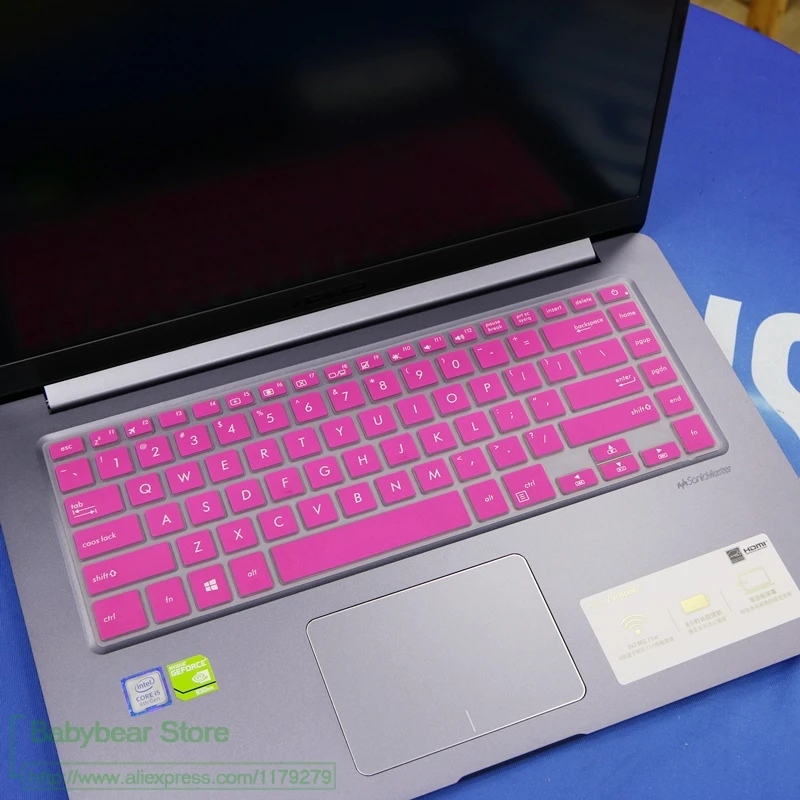 Защитная обложка для клавиатуры крышка 15,6 дюймов для Asus Vivobook S15 X510 X510Uq X510Ua X510Ur X510Uf X510U S5100Ua S510U 15 дюймов