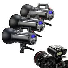 Godox GS200II 200WS/GS300II 300WS/GS400II 400WS+ X1 передатчик 2,4G Беспроводная X СИСТЕМА студийный стробоскопический светильник Светильник ing