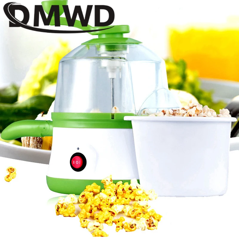

DMWD Multifunction MINI Electric popcorn machine Egg Boiler Steamer Steamed eggs omelette frying Pan Corn Popper Popcorn maker