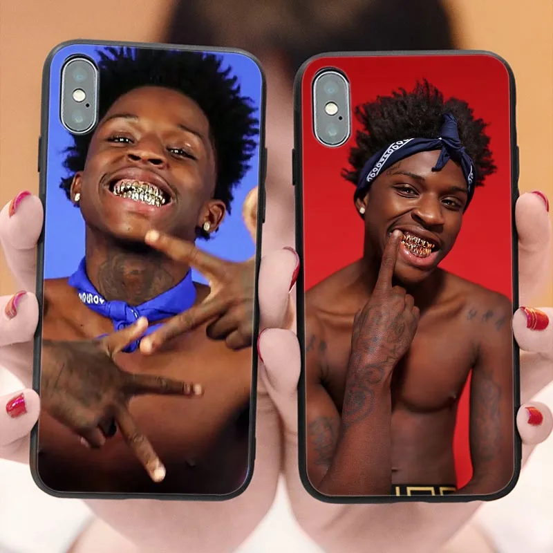 كسر مرة أخرى Nba Youngboy Quando روندو الهيب هوب الموسيقى طباعة لينة سيليكون جراب هاتف ل iphone XS ماكس XR X 5 5 s SE 6 6 s 7 8 زائد