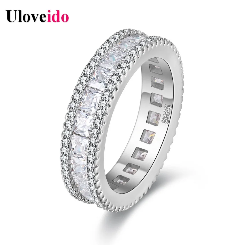 Uloveido Женщины Палец Кольца Женские Обручальные для Девочек Продажа 2017