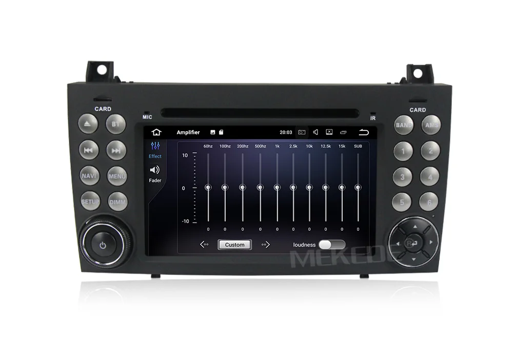 Sale Quad core Android 7.1 car radio dvd player for benz R171 SLK200 SLK230 SLK280 SLK300 W171 with GPS navigation 2GB RAM 16G ROM 21