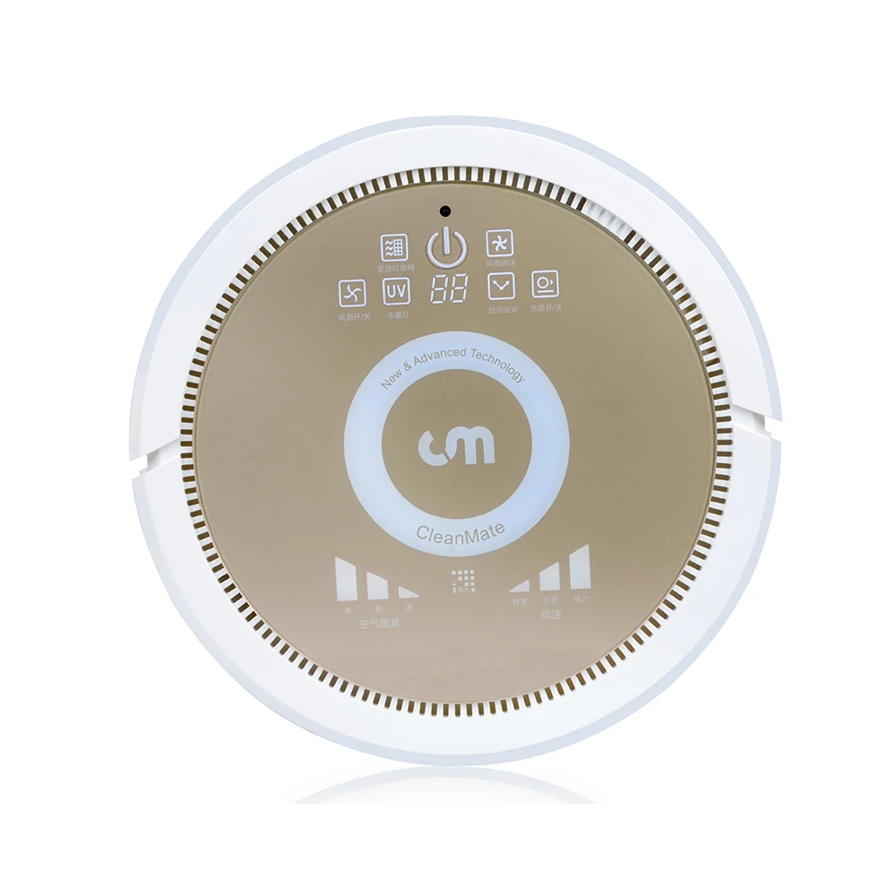 2019 robotic vacuum cleaner air purifier EUROPE BRAND Cleanmate dry/wet mopping patent ultrasonic wave li-battery