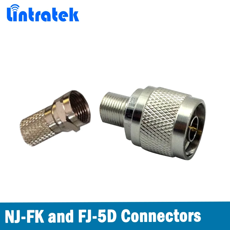 

Connectors NJ-FK and FJ-5D Connect For RG6 Coaxial Cable For Mobile Phone Signal Booster Repeater Amplifier
