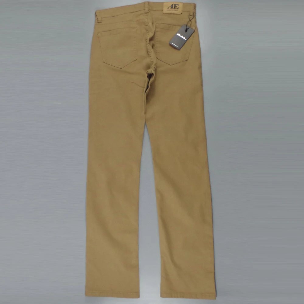 Мужские Стрейчевые джинсы Alice & Elmer прямые облегающие цвета хаки|jeans pants|straight legstraight