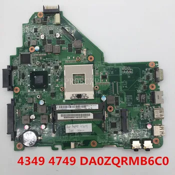 

Free shipping For Aspire 4349 4749 Laptop motherboard DA0ZQRMB6C0 HM65 100% working well