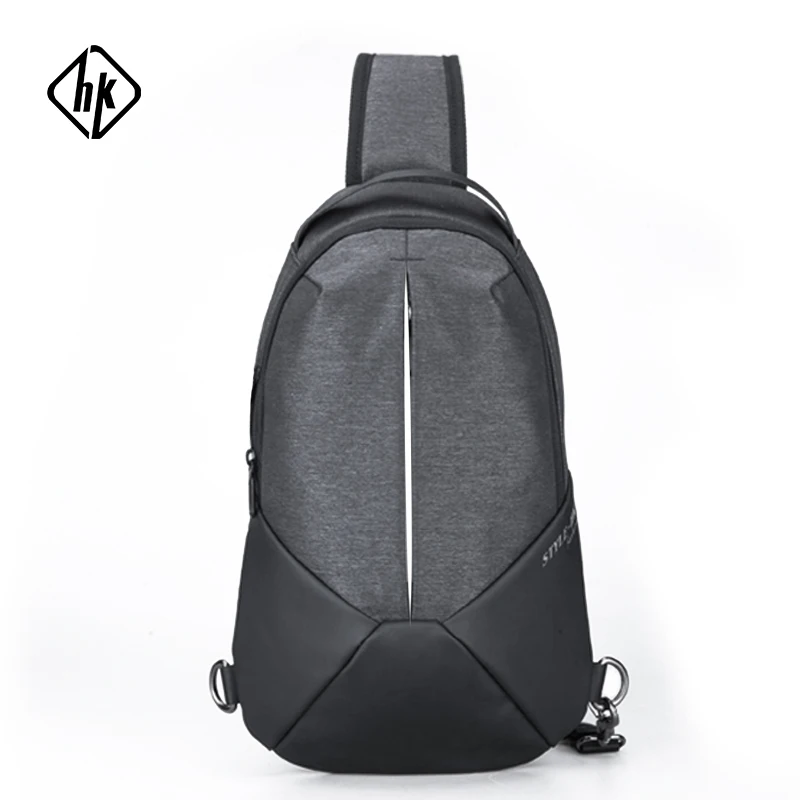 HK Crossbody Bags for Men Wasserdicht antitheft Messenger Clutch Chest