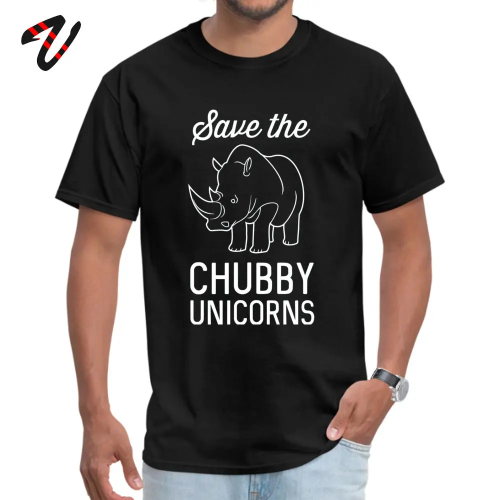 Camisa Save the Chubby Unicorns Classic Short Sleeve Summer Tees Dominant Round Neck Pure Cotton Tee Shirts Men T Shirt Save the Chubby Unicorns -28947 black