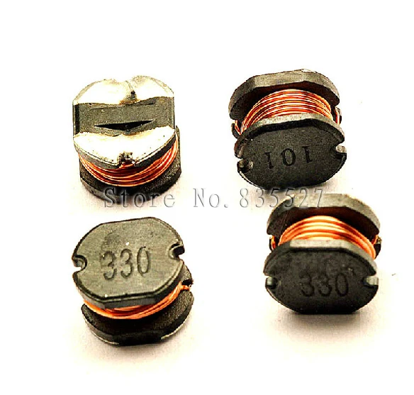 50PCS/LOT SMD power inductors CD75 33UH printing 330 photo
