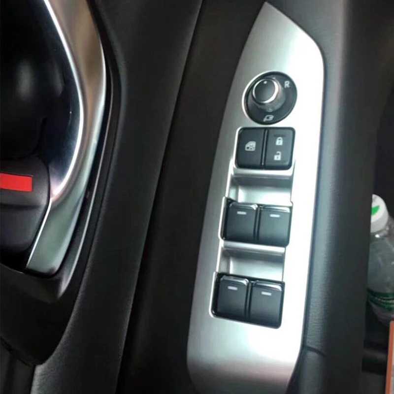 For-Mazda-CX-5-CX5-2017-2018-ABS-Matte-Inner-Window-Lift-Switch-Button-Cover-Trim