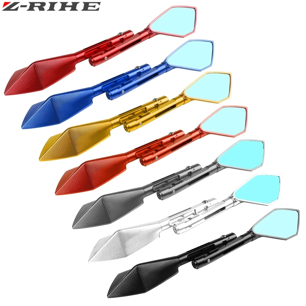 CNC Aluminum Side Mirrors Accessories Motorcycle Rearview Mirror For Honda CB300R CB650F NC700S/X/SA Hornet 900/CB900/919