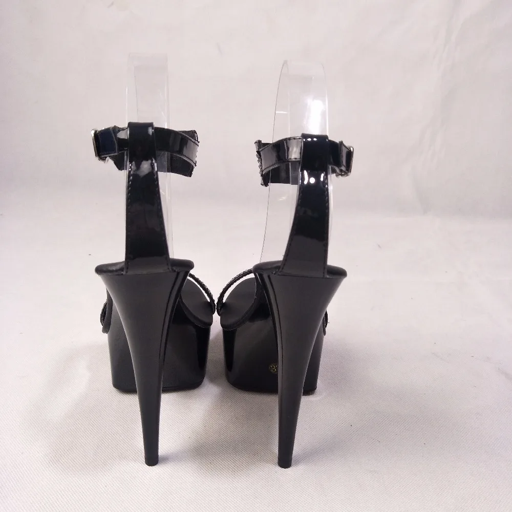 New high heels 15cm Roman shoes, 5cm super night shoes, fancy women's Dance Shoes