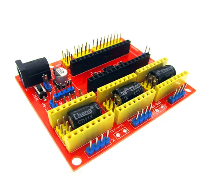 Cnc درع v4 آلة الحفر متوافق مع نانو 3.0/a4988 لل طابعة 3d