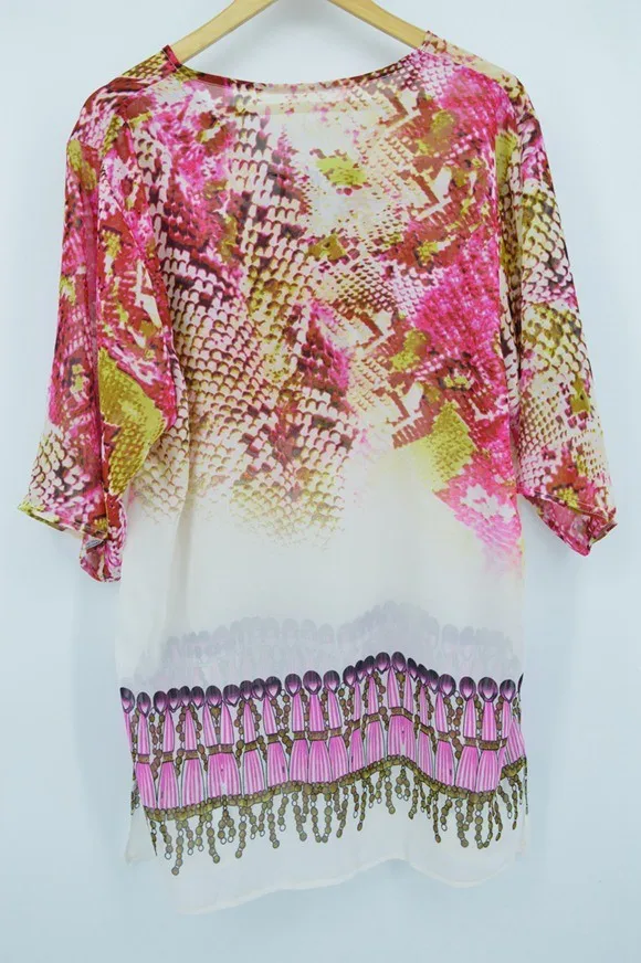 New Arrivals Beach Caftan Swimsuit Cover up Print Chiffon Pareo Women Robe Plage Swimwear Dress Sexy Sarong Beach Tunic #Q152 10 New Arrivals Beach Caftan Swimsuit Cover up Print Chiffon Pareo Women Robe Plage Swimwear Dress Sexy Sarong Beach Tunic #Q152 10