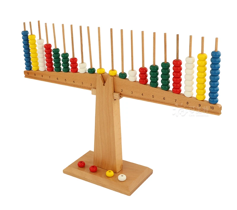 Штамп Игры с коробкой материалы montessori для дома и школы математические игрушки учебных пособий бук номера, Математика игрушки из дерева MA062-JZ3