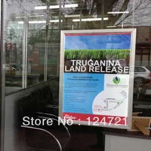 A1 светодиодный свет из окна Дисплей рекламный щит, висит Super Slim с подсветкой led, Light Box 8 шт./лот