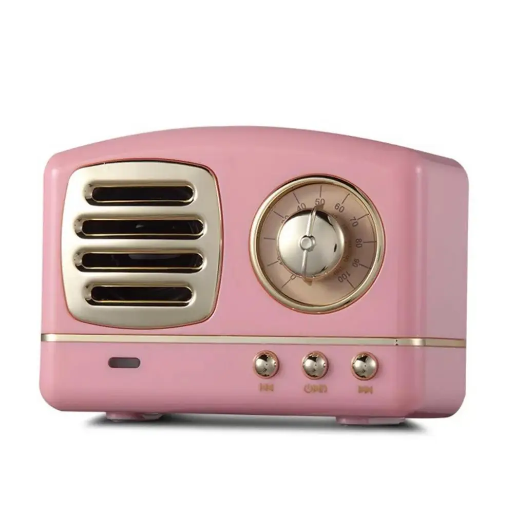 

New Style Mobile Phone Bluetooth Speaker Innovative Radio Retro Portable Mini Speaker Loudspeaker Wireless Bluetooth Speakers