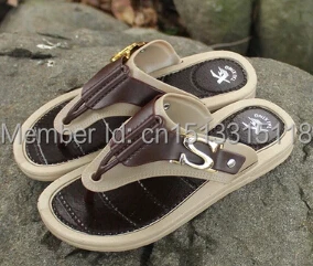 The 2015 summer youth men's toe drag flow a breathable beach shoes slip FLIP FLOPS SANDALS | Обувь