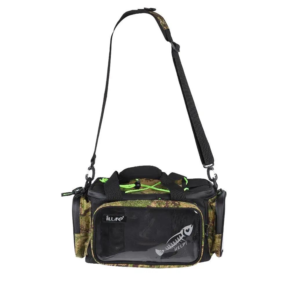 Multifunctional Fishing Shoulder Bags Waterproof Oxford Cloth Fishing