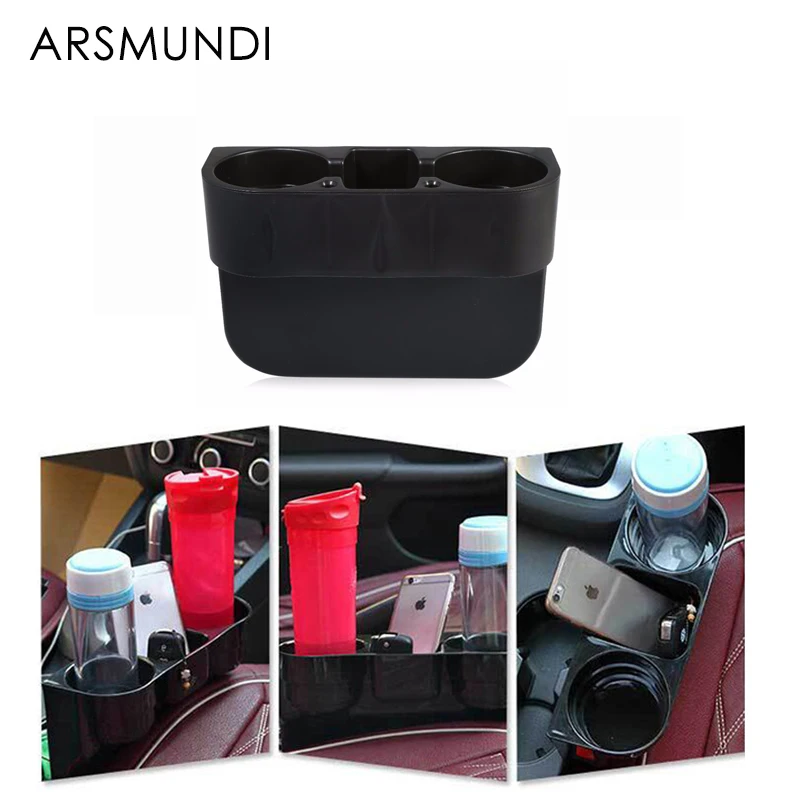 

Car Auto Cup Holder Portable 2016 New Multifunction Vehicle Seat Cup Cell Phone Drinks Holder Glove Box Interior Organizer