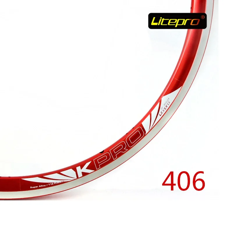 Bicycle Rims 20 Inch 406 Kpro 16H 20H 24H 28H 32H Wheel Rim Double Deck