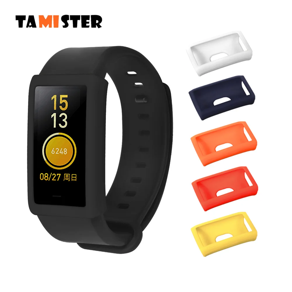 Защитный чехол TAMISTER для Huami Amazfit band Midong Cor фитнес браслет Мягкий силиконовый Xiaomi