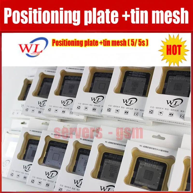 Новый оригинальный WL лучший для iphone 5 5s 6 6s NAND процессор BGA reball Tin Net HDD базовый