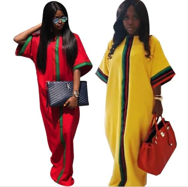 

2018 African Dashiki Autumn And Winter Design Long Sleeve Lovely Dress Digital Printing Thin Dress Suit For Lady Free Shipping