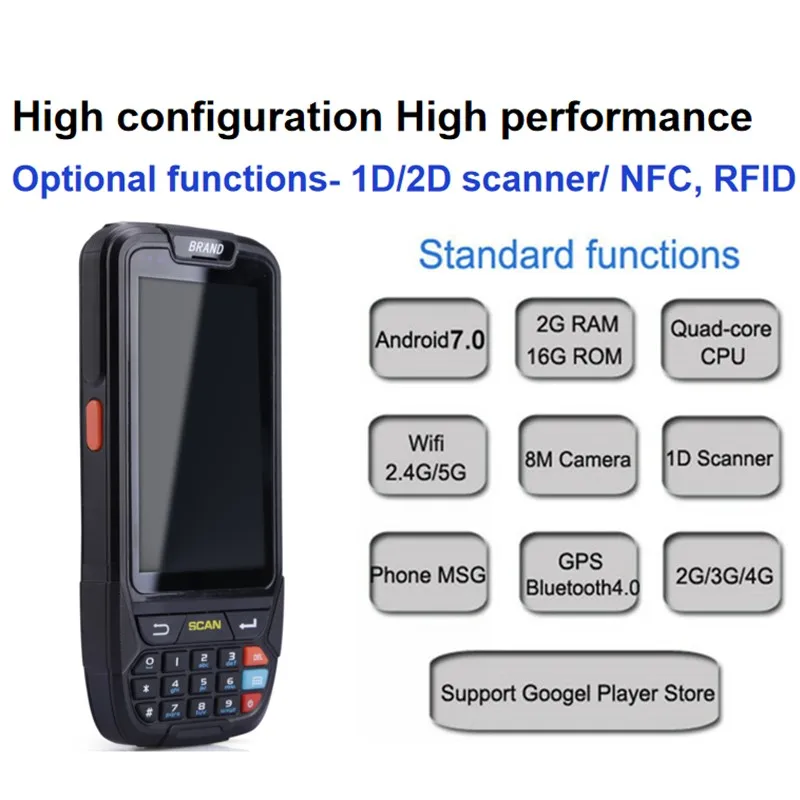 PDA الروبوت IP65 الصناعية وعرة يده NFC/LF 134.2 khz rfid قارئ الروبوت pda مع الباركود ماسحة PDA الروبوت IP65 الصناعية وعرة يده NFC/LF 134.2 khz rfid قارئ الروبوت pda مع الباركود ماسحة