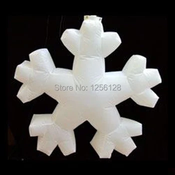 

Diameter 2m Customized Hanging Decoration Model Inflatable Snowflake
