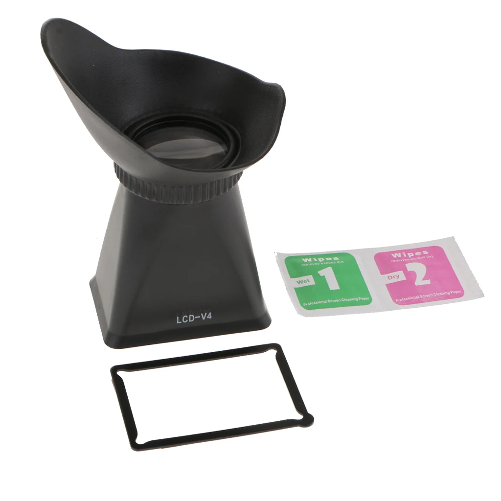 

LCD Viewfinder Loupe 2.8X Magnification for Sony NEX-3 NEX-5 NEX-5N DSLR V4 LCD-V4 Viewfinder+Magnetic LCD Screen Mount