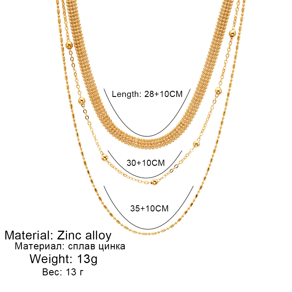 KISSWIFE Новое модное многослойное ожерелье из бисера Набор из цинкового сплава Короткое женское ожерелье подарок на год
