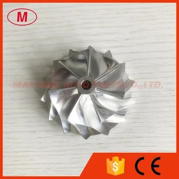 

GT25 7+7 blades 46.52/60.13mm 445436-0001 high performance billet/milling/aluminum 2618 compressor wheel for 465949-0001