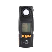 Benetech GM1020 Цифровой Световой Люксметр 200000 осветительный фотометр тестер температуры