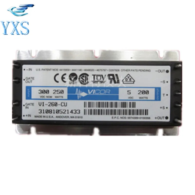 VI-260-CU DC-DC CONVERTER MOD 5V 200W VI-260-CU vi b6h cu vi b6h eu vi b6h iu