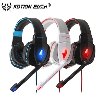 

Best PC Gamer Casque Hifi Gaming Headphone For Computer Wired Gaming Headset With Microphone LED Lights Music Headphones Fones