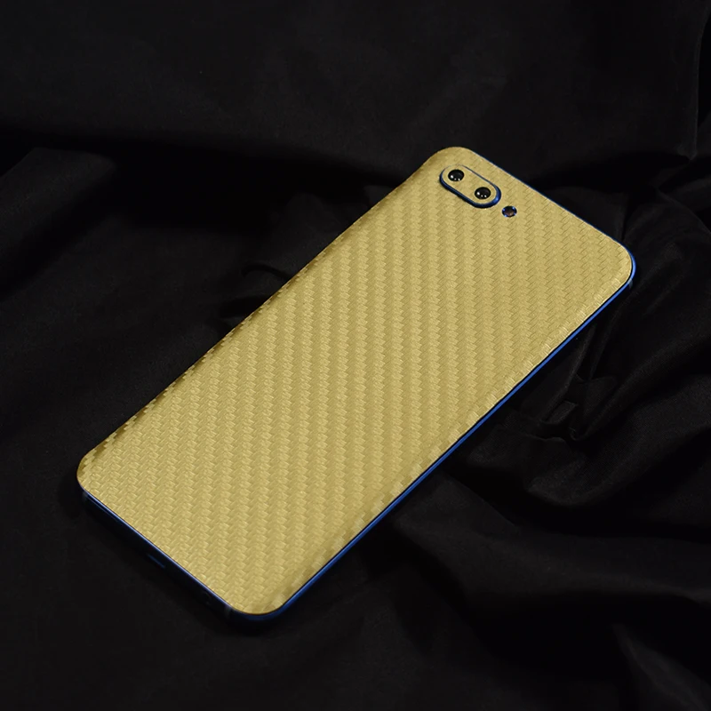 New 3D Carbon Fiber Kulit Bungkus Film Pelindung Ponsel Kulit kembali pasta Film Pelindung Stiker Untuk Huawei Honor 10