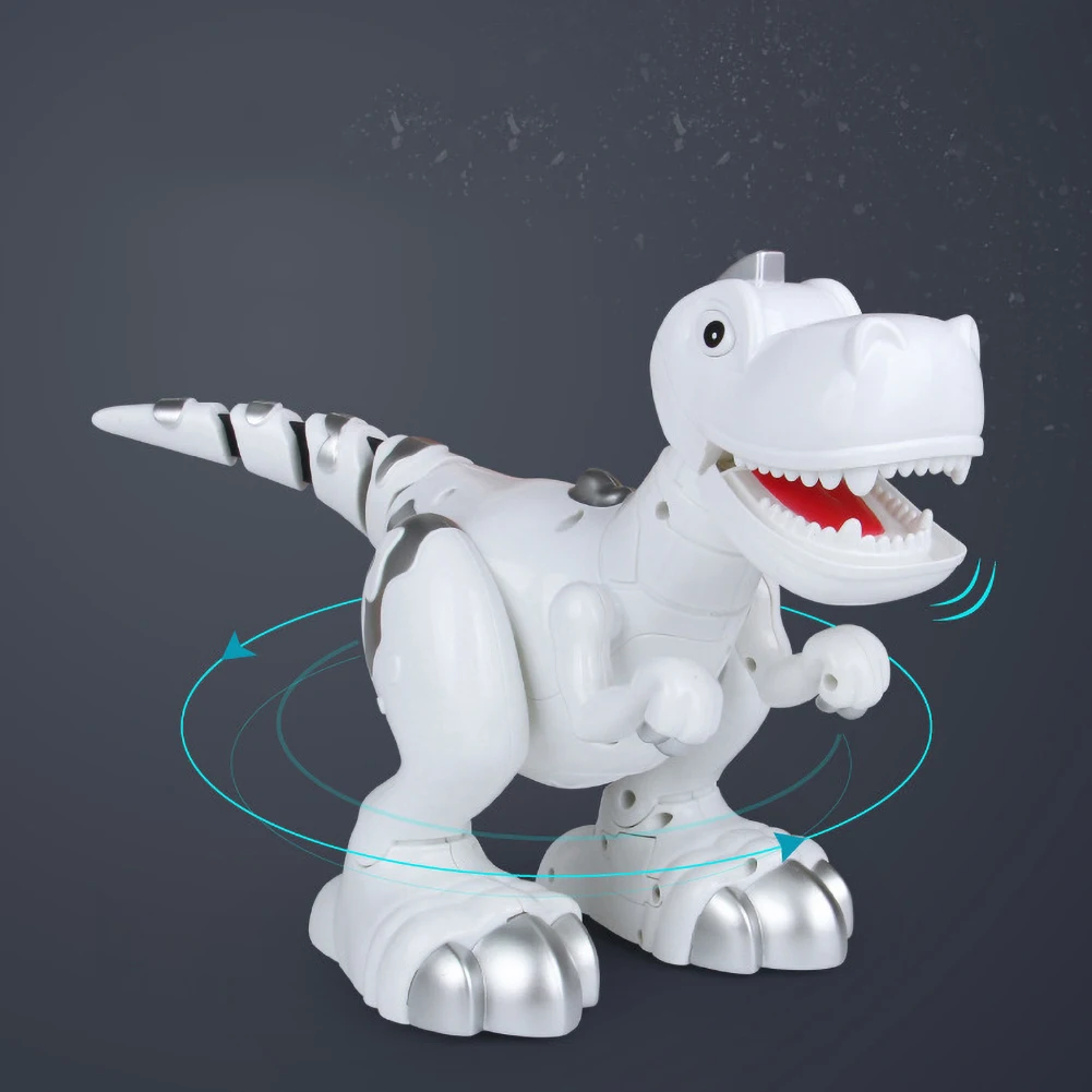 Sensível ao Toque Controle Remoto Inteligente Brinquedo Elétrico Dinosaurio Multi-função Música Luz Dinossauros 6 Controle remoto inteligente brinquedo elétrico dinosaurio multi-função
